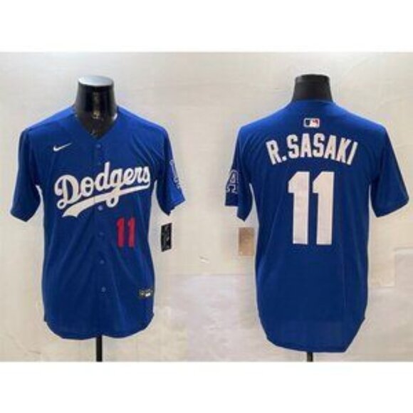 Mens Kids Youths Womens Roki Sasaki Stitched Royal Jersey